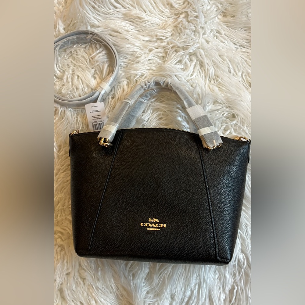 Black Coach Kasey Satchel